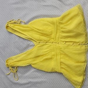 Yellow Abercrombie top